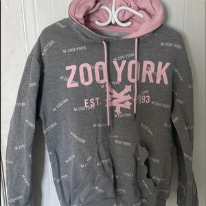 zoo york hoodie, reason for selling is because it does not fit me anymore